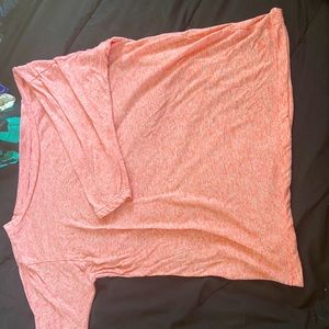 Pink 3/4 sleeve American Eagle shirt